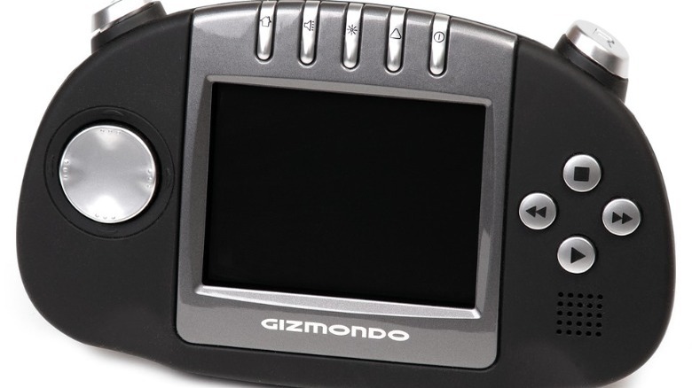 Black Gizmondo handheld