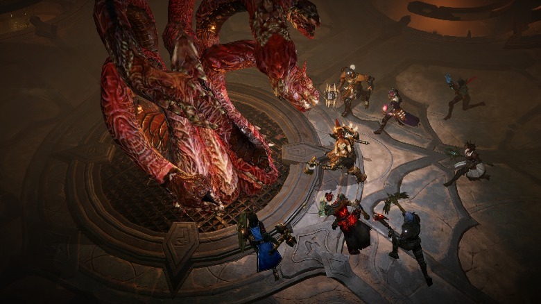 Diablo Immortal dragon fight