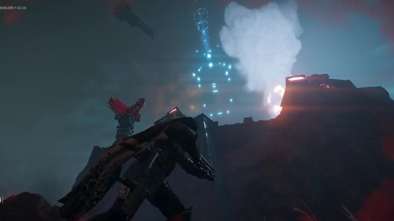 Mysterious lights in Helldivers 2
