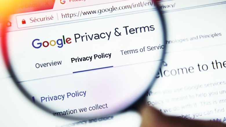 Google privacy