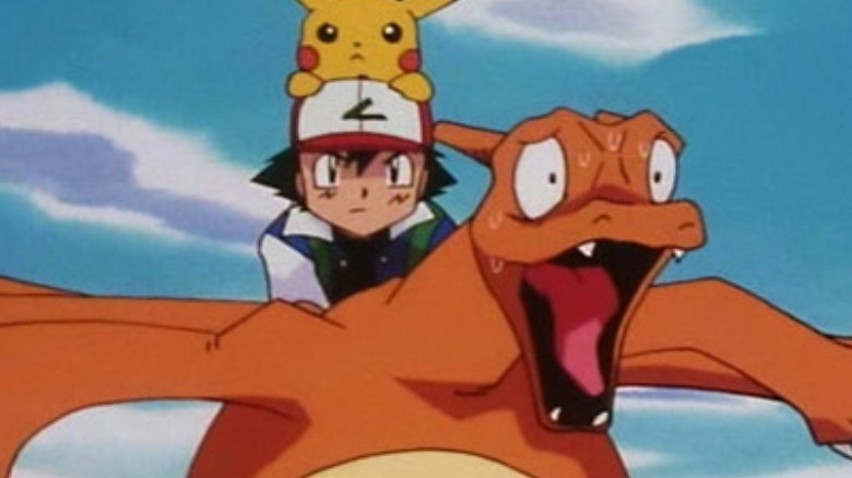 Pokemon upset Charizard, Ash, and Pikachu