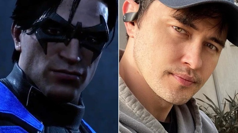 Nightwing and Christopher Sean