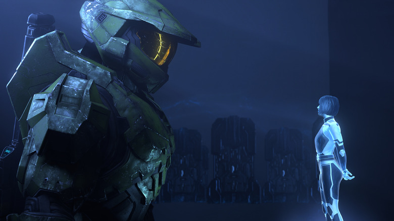 Master Chief and Weapon