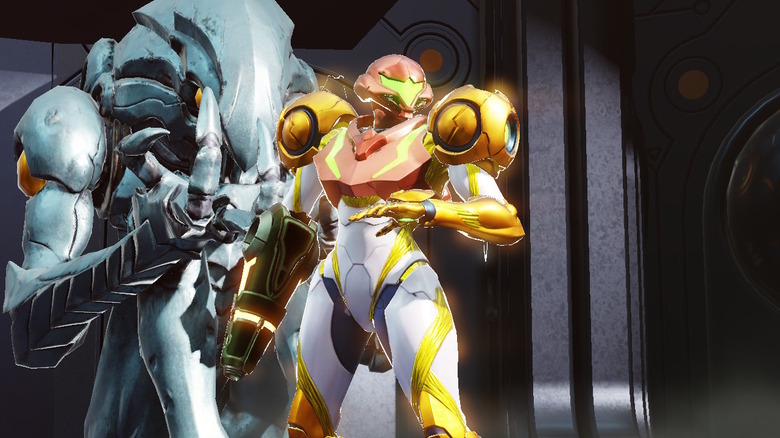 Metroid Dread dialouge screenshot