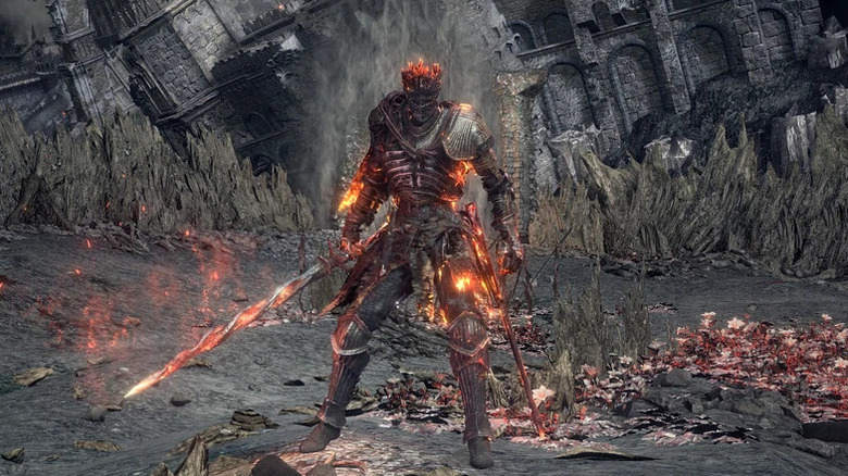 Soul of Cinder ready to attack