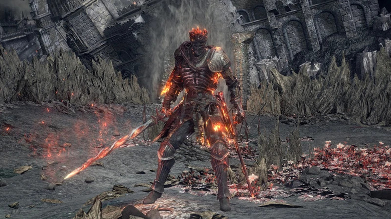 Soul of Cinder ready to attack