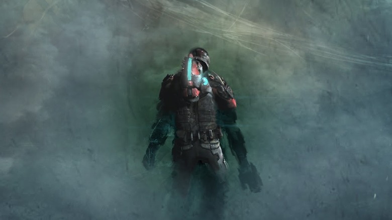 John Carver standing Dead Space Liberation illustration