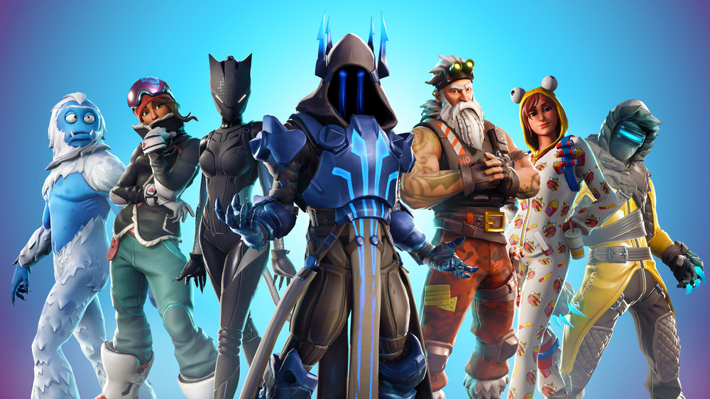 Fortnite Ice King and crew