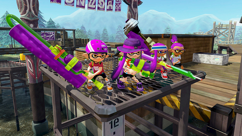 Splatoon Purple Team