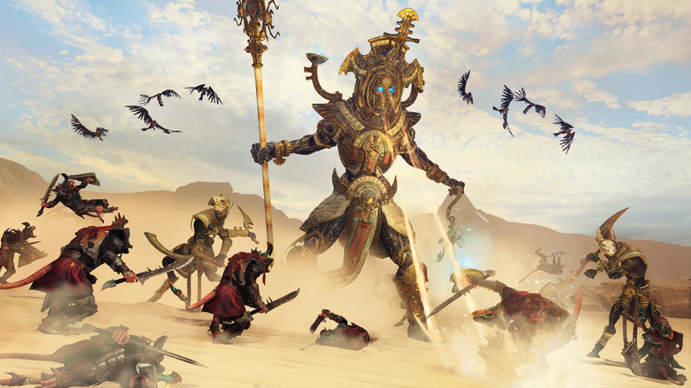 Total War Warhammer 2 Tomb Kings DLC concept art