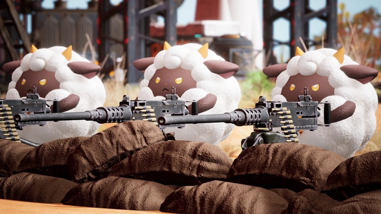 Wooloos with machine guns