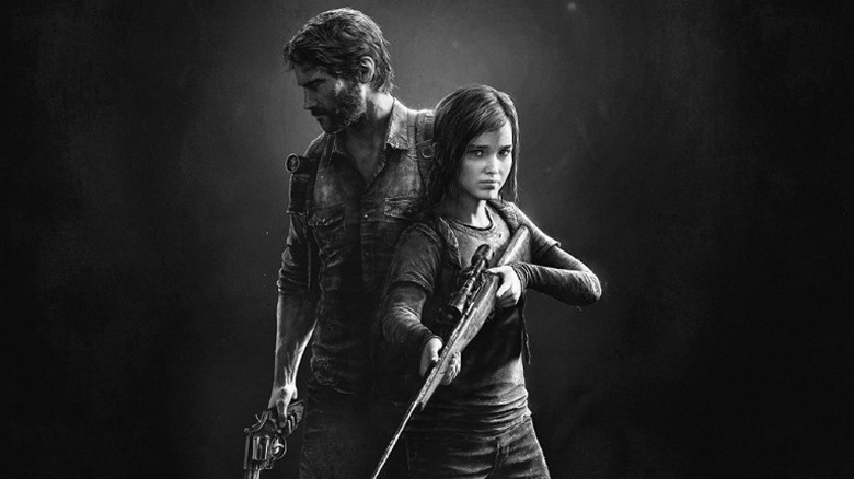 mutants attacking The Last of Us character