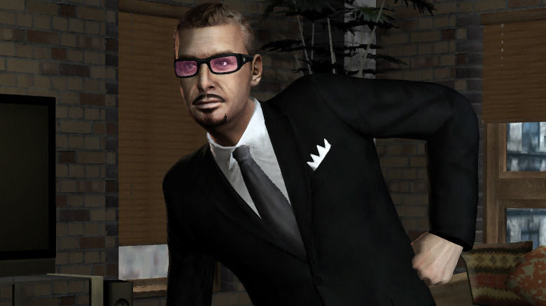 GTA Gay Tony with glasses