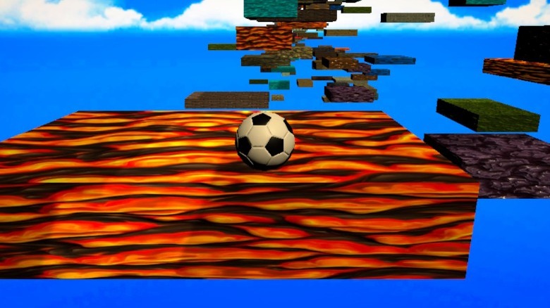 Ball Race 2: Ramp soccer ball