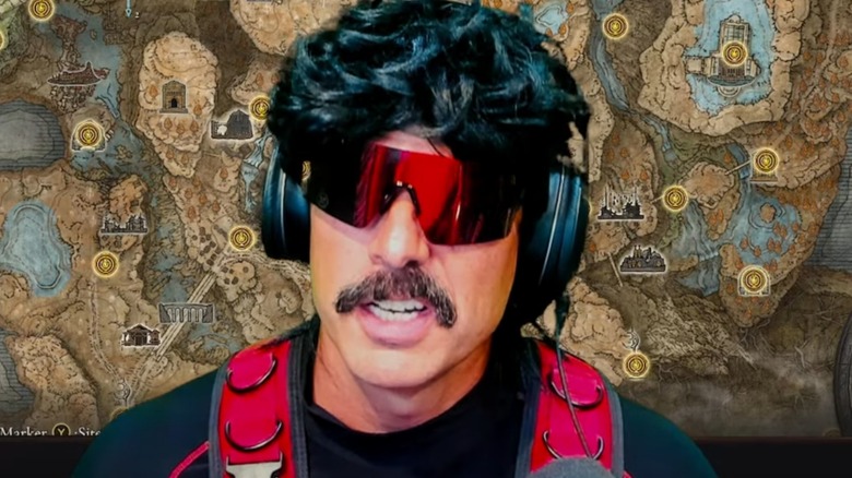 Dr Disrespect with map background