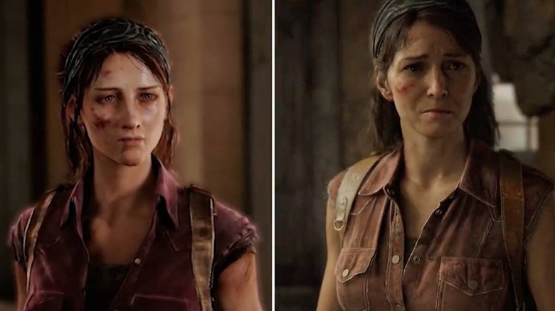 The Last of Us Tess old and new models