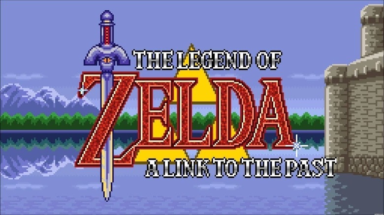 Link to the Past title screen