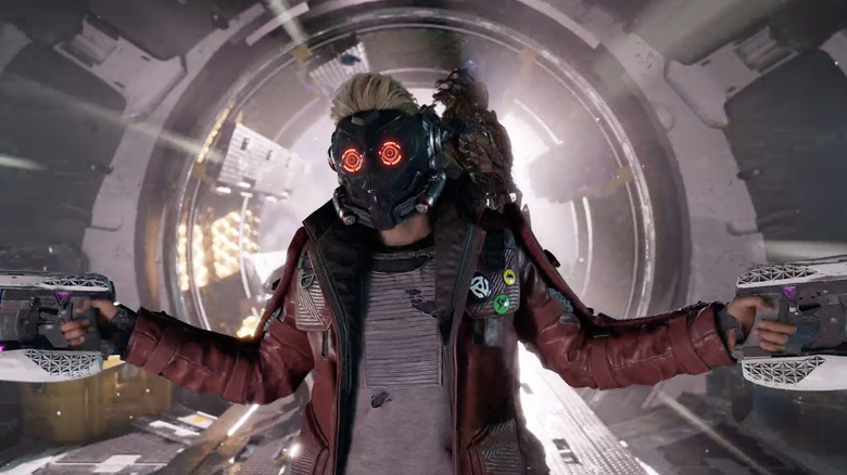 Star Lord shrugging