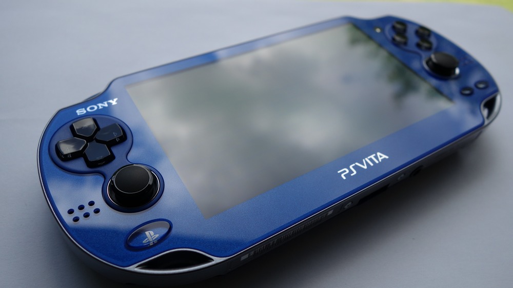 Blue PlayStation Vita