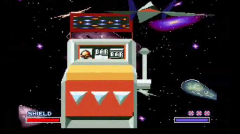 star fox slot machine boss fight