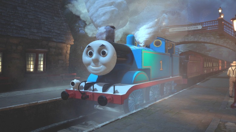 Thomas the Tank Engine being the Hogwarts Express