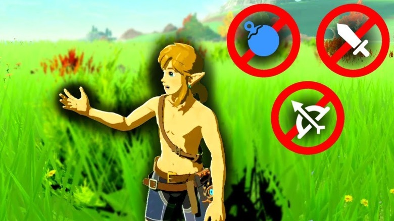 beating Breath of the Wild without weapons