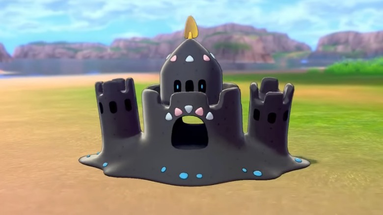 palossand shiny pokemon sword shield camp