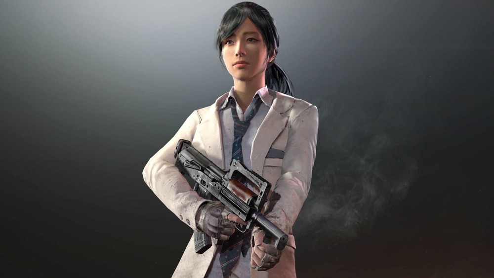 PUBG Ivory School Uniform