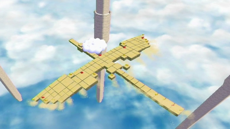 Mario Sunshine sand bird level