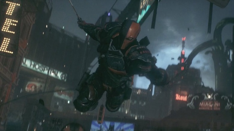 Deathstroke in "Arkham Knight"