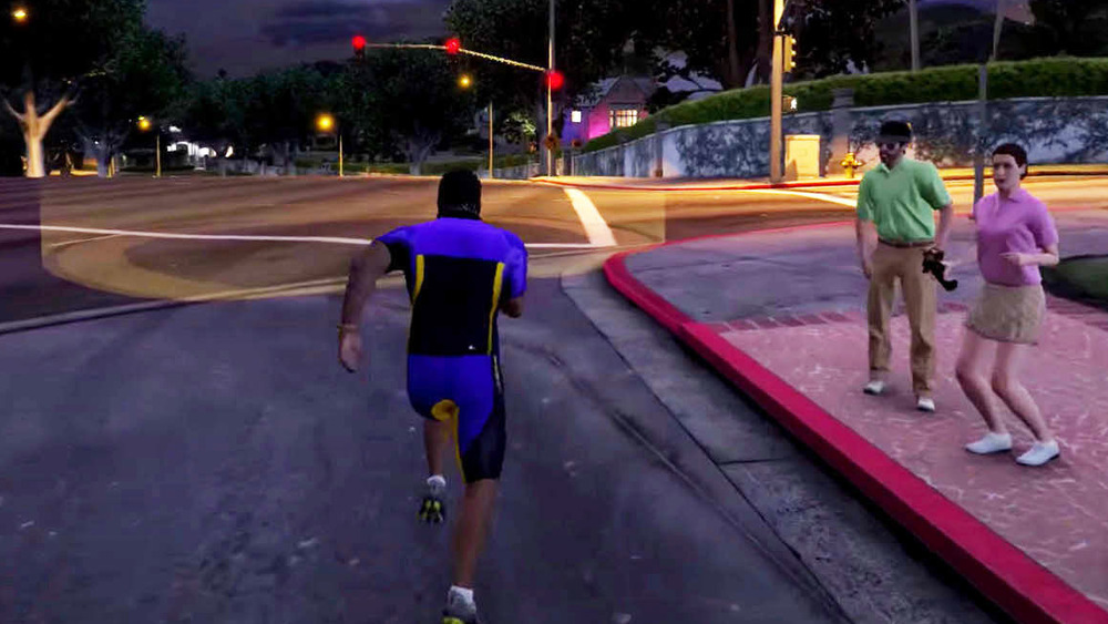 GTA 5 Michael triathlon #3