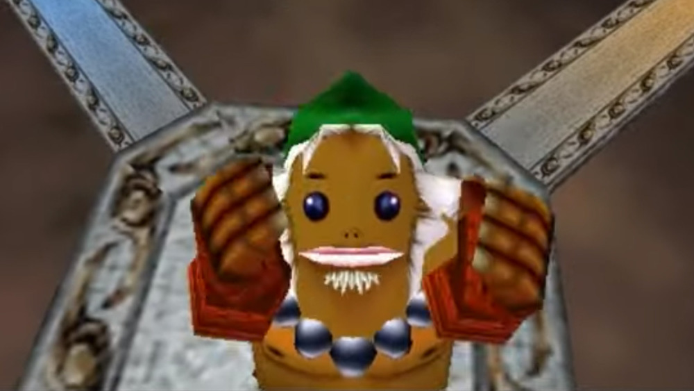 Majora's Mask Goron Arms Up