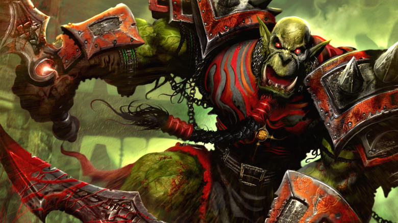 orc rogue from wow tcg