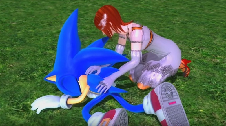 Sonic attacked