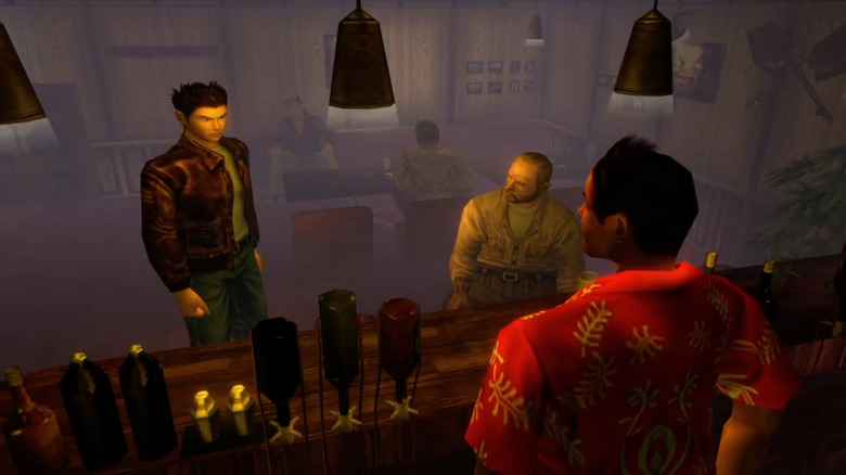 shenmue bar milk cutscene