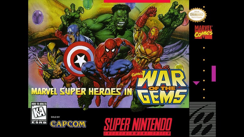 Marvel Super Heroes in War of the Gems