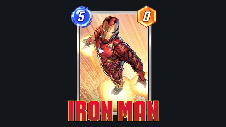 The Iron Man card