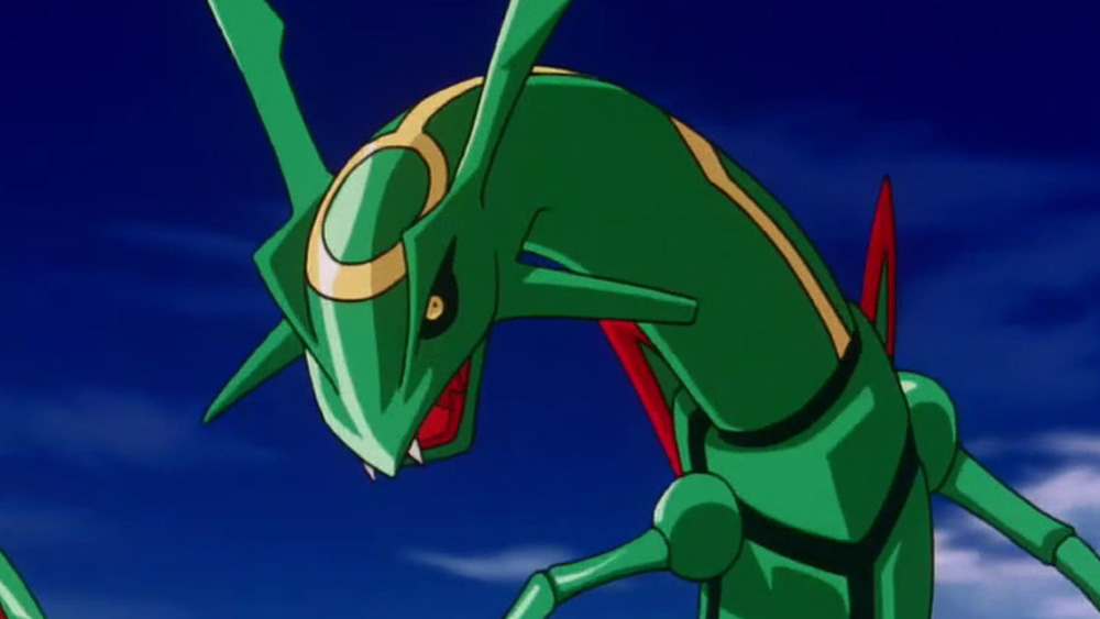 Pokemon Rayquaza Flying