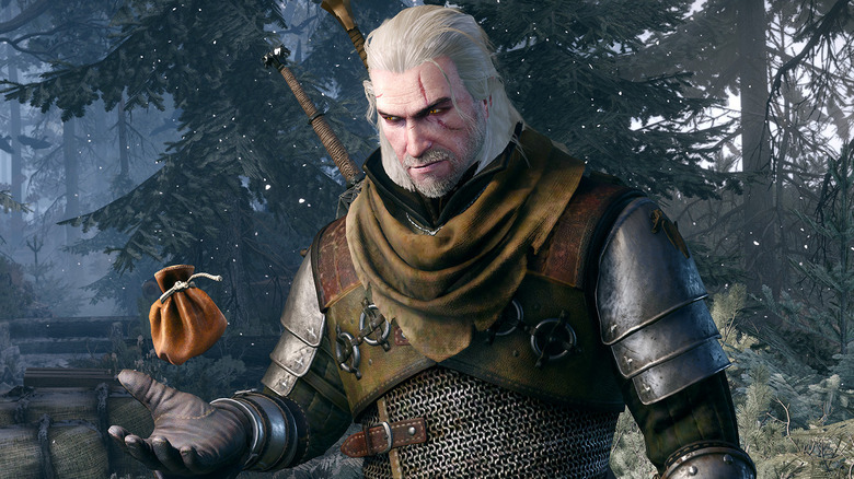 Geralt has coin