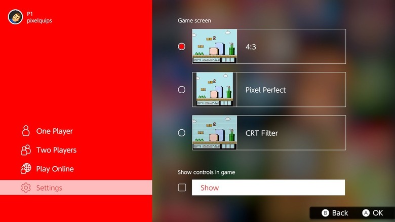 The Nintendo Switch NES App Finally Lets You Hide The Controls Guide