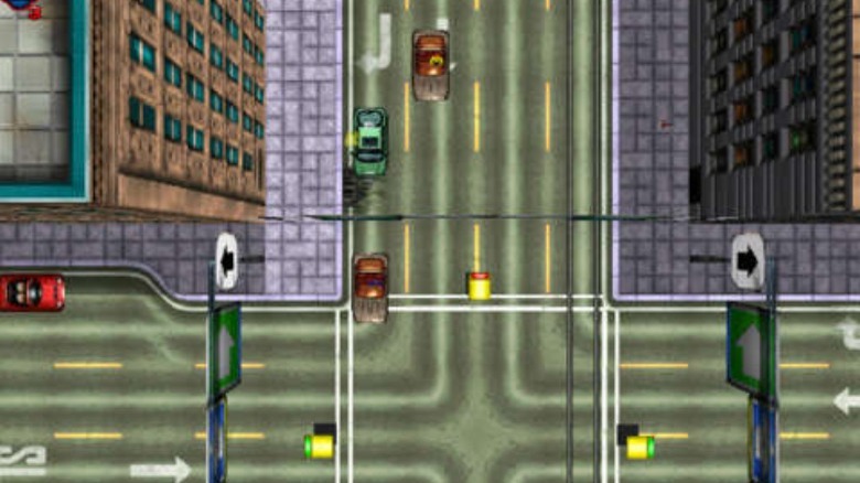 Original GTA top down view