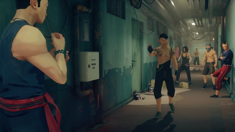 Sifu Oldboy hallway easter egg fight scene