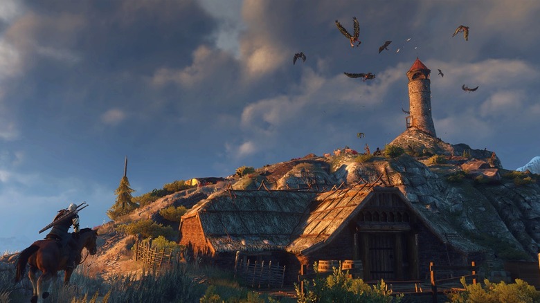 Witcher birds lighthouse