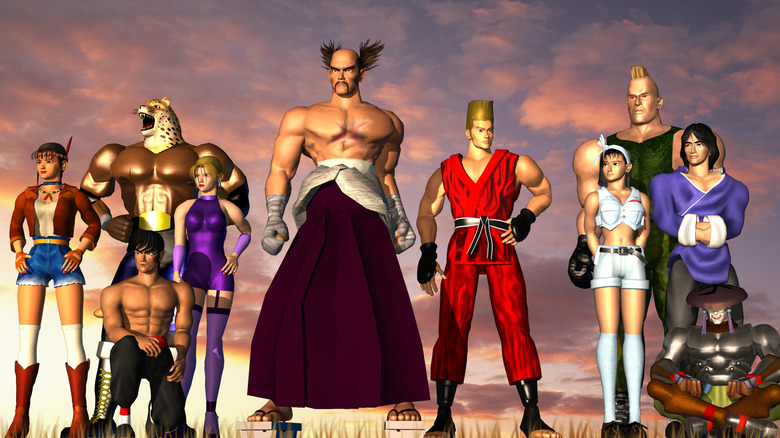 Original Tekken fighters