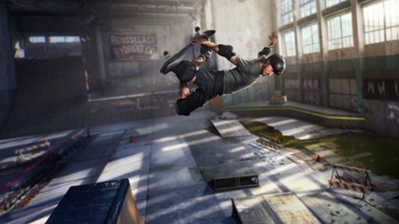 Tony Hawk's Pro Skater 1 + 2 for Xbox promo art