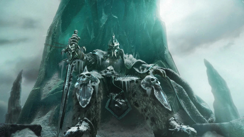Arthas, the Lich King, recently awoken from his slumber in Icecrown Citadel