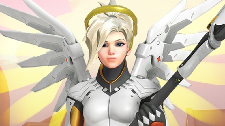 Overwatch Mercy Halo Wings