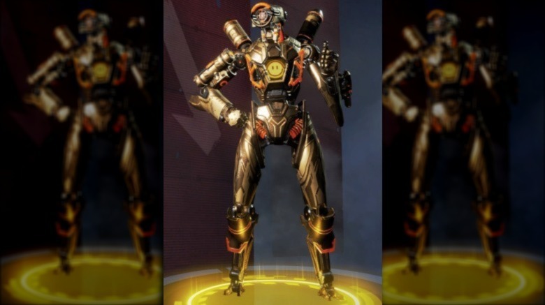 Pathfinder's "Bot of Gold" skin