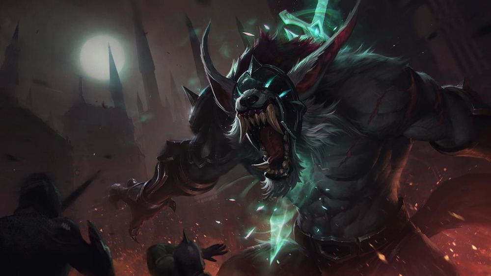 Grey Warwick splash art