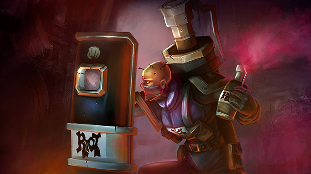 Riot Squad Singed splash art